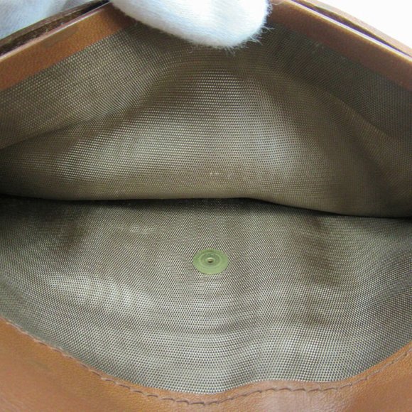 AUTH Salvatore Ferragamo wallet white leather Brown - Picture 5 of 8